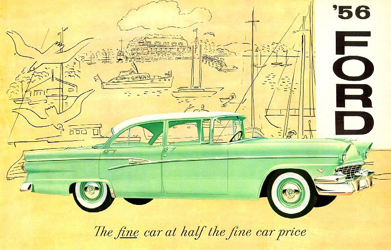 1956 Ford Brochure Page 7